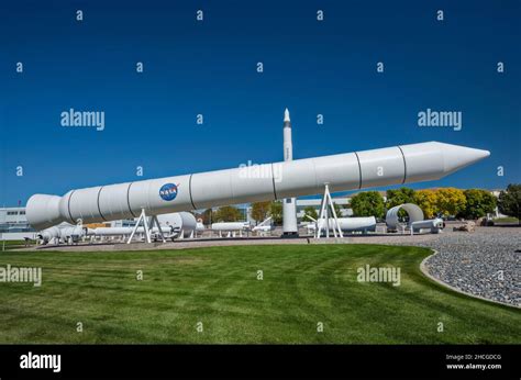 Space Shuttle Solid Rocket Booster (Space Shuttle SRB), at Morton Thiokol (ATK) Rocket Display ...