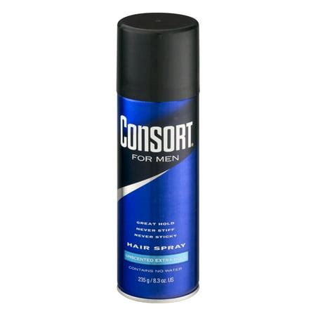 Consort For Men Unscented Extra Hold Hair Spray, 8.3 oz - Walmart.com