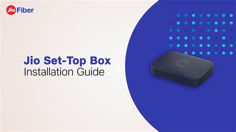 Jio Set Top Box - Easy Installation Guide - YouTube