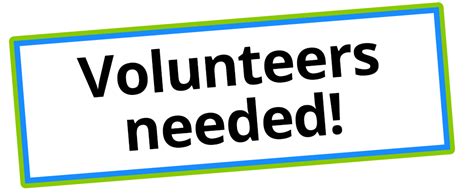 Volunteering clipart volunteer needed, Volunteering volunteer needed ...