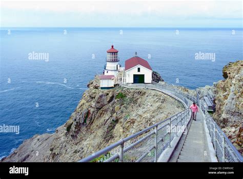 Point Reyes National Seashore, California, USA - looking and walking up ...