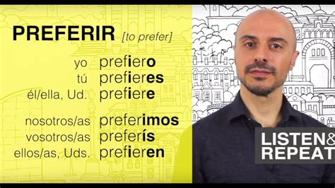 Forms Of Preferir In Spanish Chart - Form example download