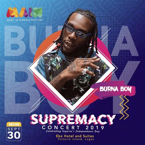 Burna Boy Konzert 2023 Tickets