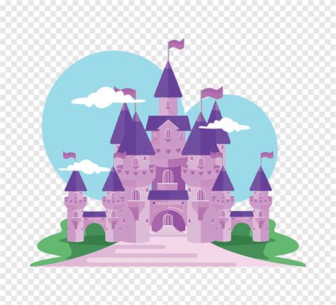 Castle Princess, castle princess, purple, child png | PNGEgg