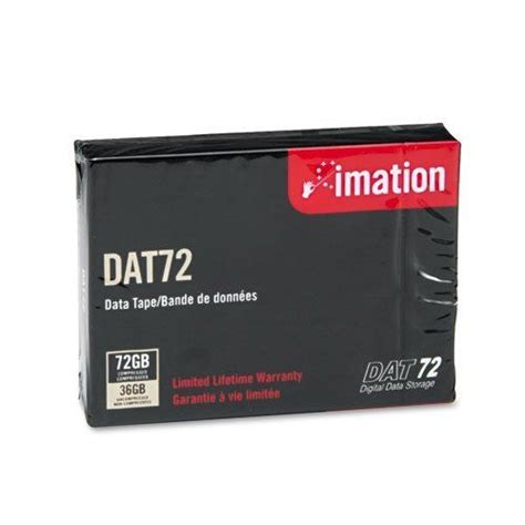 imation® - 1/8" DAT 72 Cartridge, 170m, 36GB Native/72GB Compressed Capacity - Sold As 1 Each ...