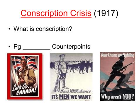 Conscription Crisis