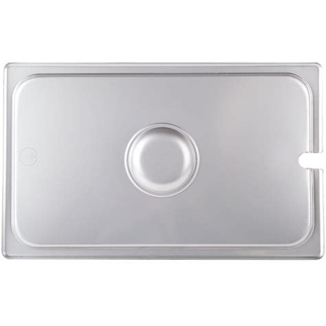 Choice Full Size Stainless Steel Slotted Steam Table / Hotel Pan Cover