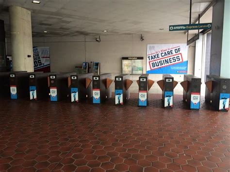 The George Washington University dominates Navy Yard ‪Metro‬ Station ...