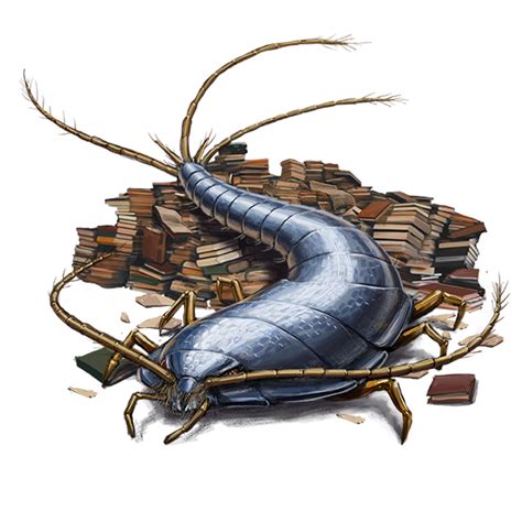 Giant Silverfish - Monsters - Archives of Nethys: Pathfinder 2nd Edition Database