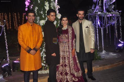 Manish Malhotra, Punit Malhotra at Sangeet ceremony of Riddhi Malhotra ...