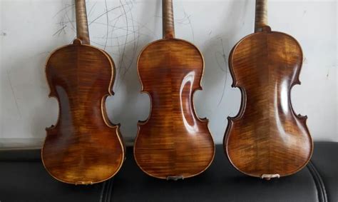 3 pieces of Top Grade Violins Full Hand Made 7/8 size wholesale-in Violin from Sports ...