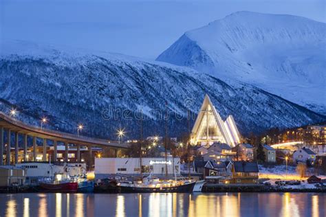 View on Tromso, Norway, Tromso at Winter Time, Norway Stock Image - Image of fjord, landscape ...