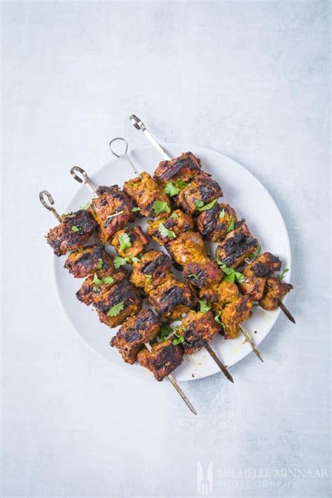 Lamb Tikka - Barbecued Lamb Shoulder Marinated In Spicy Yogurt Marinade