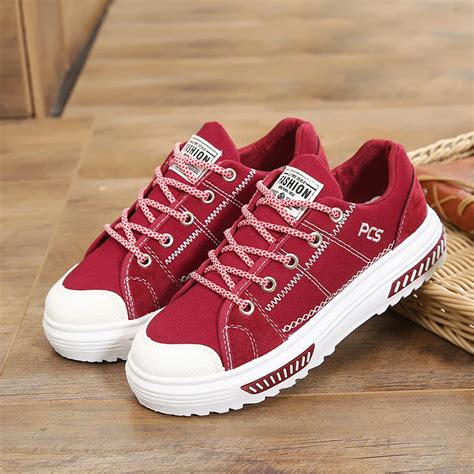 YD EVER New 2018 Fashion Sneakers Women Flat Heel Cool Shoes Women's Sneakers Brand Students ...