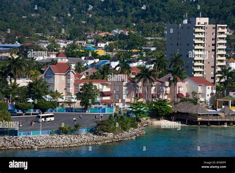 Ocho Rios Waterfront St Ann s Parish Jamaica Caribbean Stock Photo - Alamy