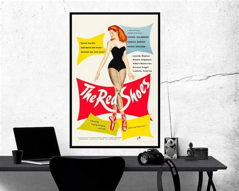 The Red Shoes 1948 Movie Poster Room Decor Home Decor Art - Etsy