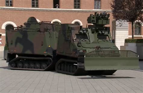 Austrian Bundesheer receives new BvS10 Mk IIB AUT all-terrain articulated armoured vehicle