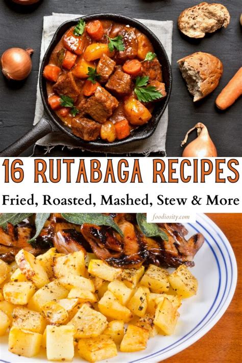 16 Rutabaga Recipes - Fried, Roasted, Mashed, Stew, Soup & More - Foodiosity