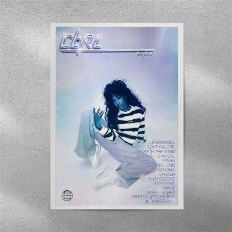 Ctrl SZA Album Graphic Cover Ctrl Music Albums Poster SZA - Etsy