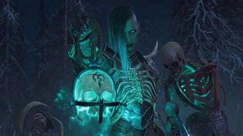 Diablo 4 Necromancer announced with new gameplay footage