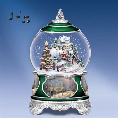 O Christmas Tree Snow Globe | Christmas snow globes, Snow globes, Musical snow globes