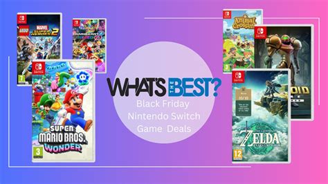 Best Black Friday 2023 deals on Nintendo Switch games