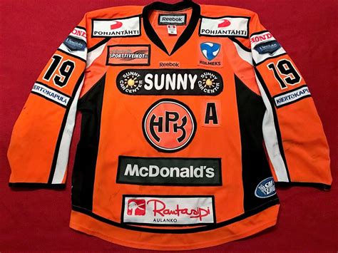 SM-LIIGA - Ice-Hockey Game Worn and Game Issued Jerseys from Finland