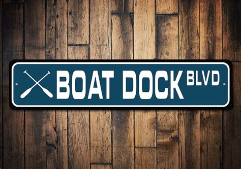 Boat Dock Sign, Boat Dock Decor, Boat Docks, Boat House Sign, Lake ...