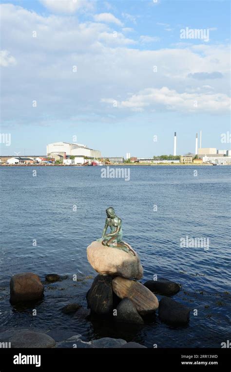 The Little Mermaid sculpture in Copenhagen, Denmark Stock Photo - Alamy