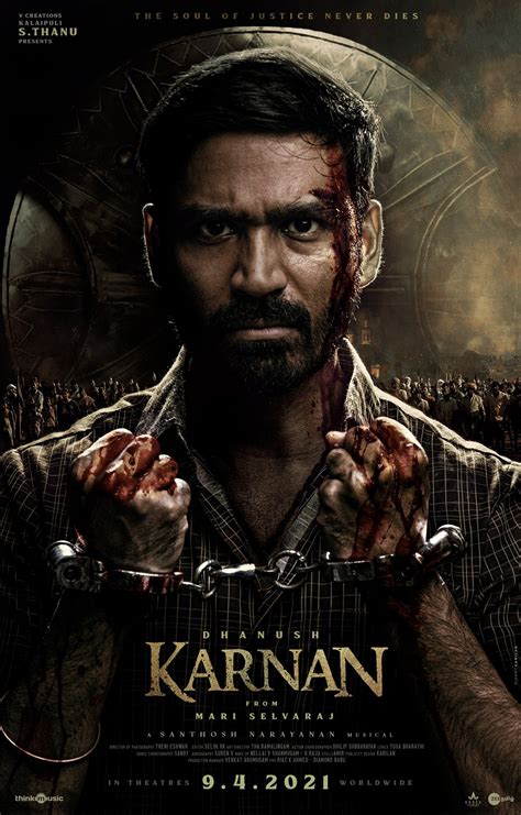 Dhanush starrer Karnan first look poster out; Release date announced