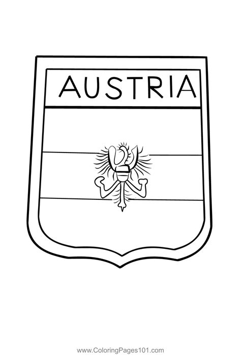 Flag Of Austria Emoji Coloring Page Free Printable Coloring Pages | Porn Sex Picture