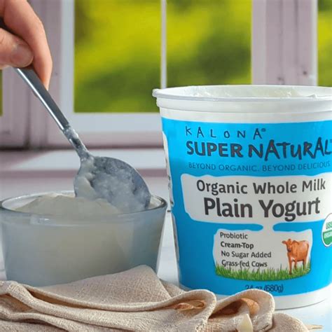 Organic Whole Milk Plain Yogurt | Kalona SuperNatural