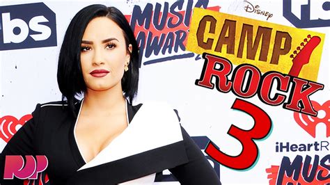 Demi Lovato Is Ready To Make Camp Rock 3 - YouTube