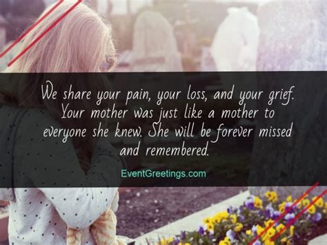 55 Condolence Message On Death of Mother - Sympathy Quotes