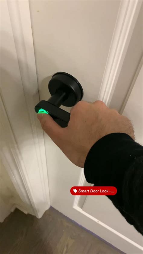 Smart Fingerprint Door Lock | Cool gadgets to buy, Finger scan, Cool ...