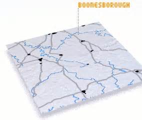 Boonesborough (United States - USA) map - nona.net