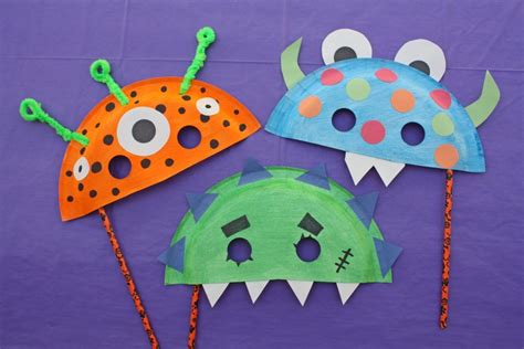 74 Paper Plate Masks - The Funky Stitch