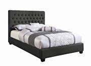 Furniture of America Castor Black King Size Bed CM7590BK-EK | Comfyco