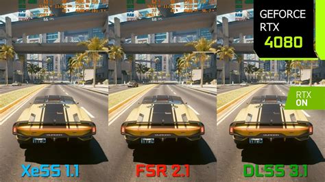 Cyberpunk 2077 | 1440p XeSS 1.1 vs FSR 2.1 vs DLSS 3.1 Graphics/Performance Comparison | RTX ...