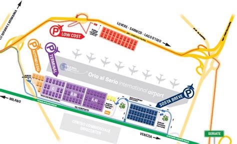 Orio Al Serio Airport(BGY) Terminal Maps, Shops, Restaurants, Food Court 2024