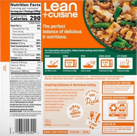 Lean Cuisine® Bowls High Protein Glazed Chicken Frozen Meal, 10.25 oz ...