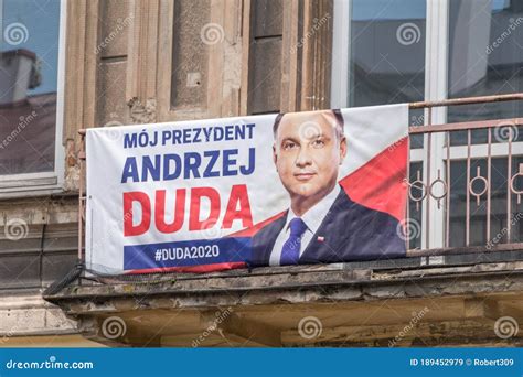 Election Poster of Andrzej Duda. Poster of Polish Presidential ...