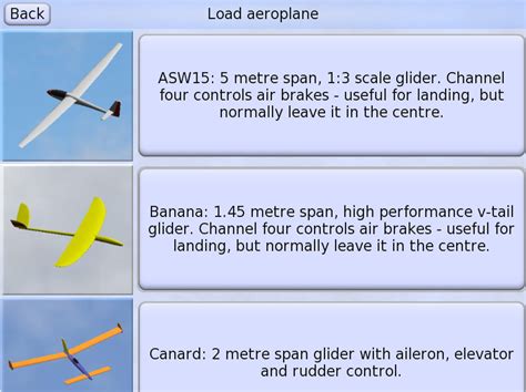 PicaSim R/C flight simulator - Screenshots