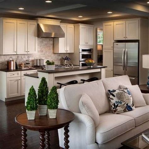 40 Luxury Open Kitchen Designs With Living Room – Page 4 of 41 - blowpat.romperswomen.tk in 2020 ...