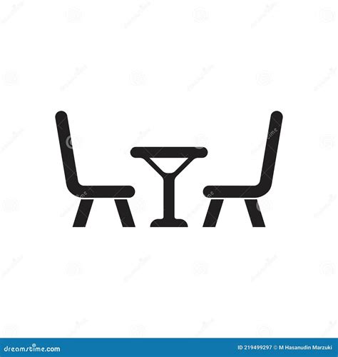 Table logo vector stock vector. Illustration of equipment - 219499297