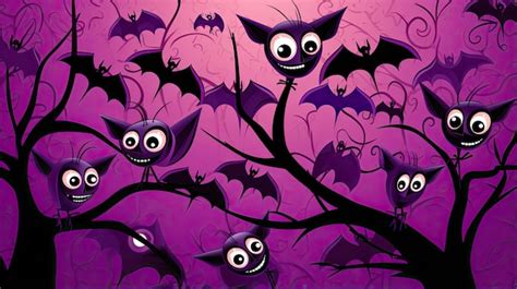 Premium Photo | Friendly Halloween Bats