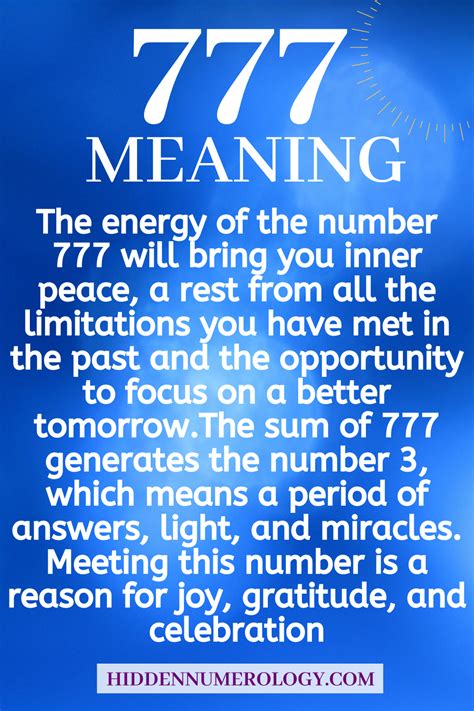 777 Meaning | Angel number meanings, Number meanings, Angel number 777