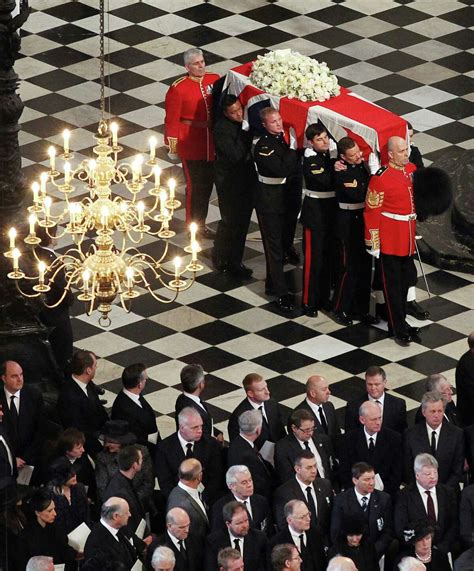 Funeral for Margaret Thatcher