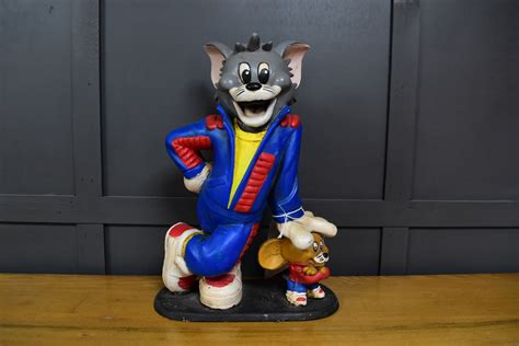 Tom & Jerry Large Early 1970s Statue