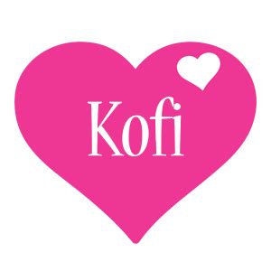 Kofi Logo | Name Logo Generator - I Love, Love Heart, Boots, Friday ...